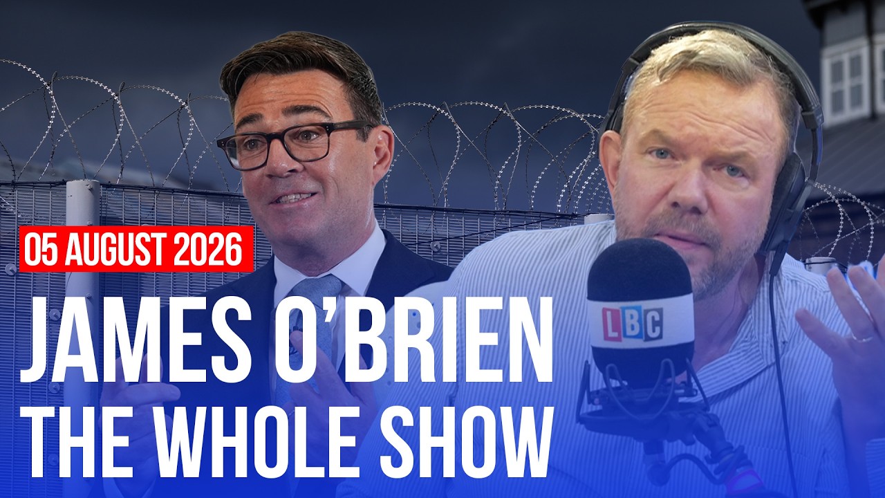 Pressure on the PM to Keep Two Killers in Prison | James O’Brien - The Whole Show