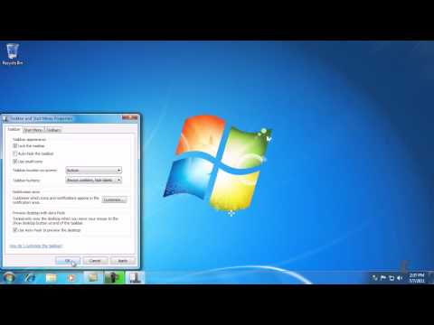 How To Move The Taskbar & Resize - Windows 7 hqdefault