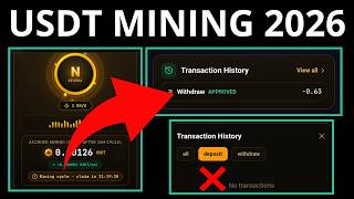 Successful Withdrawal 0.62 USDT | Free USDT Telegram Mining Bot (Nexora) Review 2026 screenshot 3