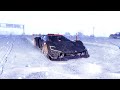 أسرع سيارة في التاريخ تتحدى العاصفة الثلجية في قراند أونلاين GTA Online Super Car Vs Snow Storm 