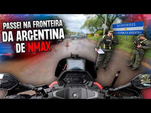 Ep 02 - ENTREI NA ARGENTINA COM A NMAX - 630 KMS RODADOS - EXPEDIÇÃO ATACAMA NO CHILE 🇨🇱