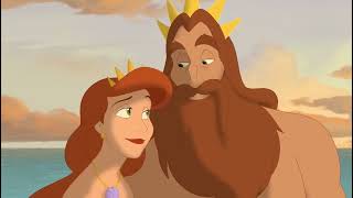 The Tragic Story Of King Triton And Queen Athena Scene - The Little Mermaid Ariels Beginning Hd