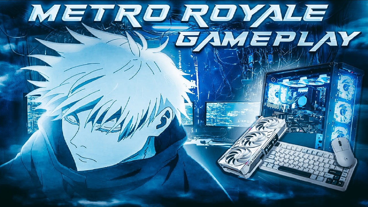 С МЕТРО ДО ВИДЕО КАРТЫ МЕТРО РОЯЛЬ НА ПК 4К ГРАФИКА