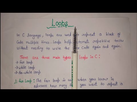 What is Loop? Types of Loops in C Programming