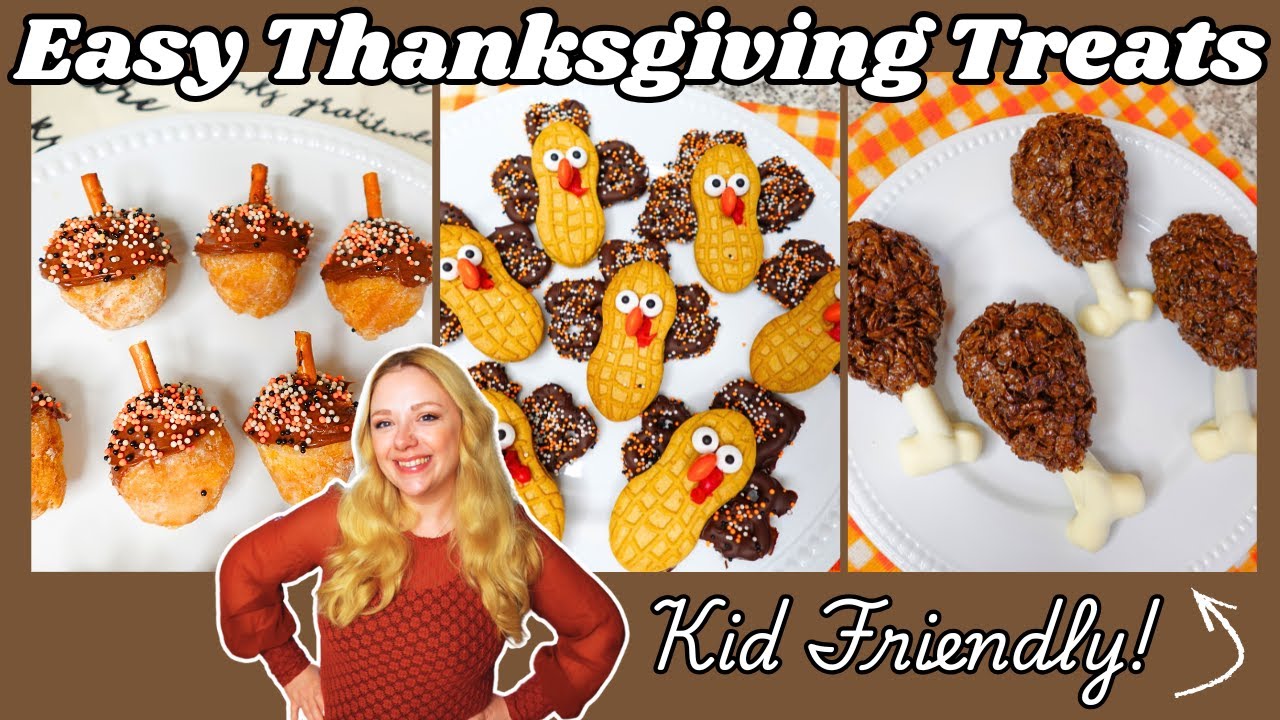 3 ПРОСТЫХ угощения на День благодарения без выпечки | Рецепты, одобренные детьми!