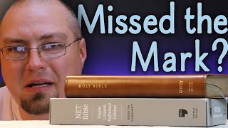 NET Single Column Reference Bible from Thomas Nelson (British Tan Leathersoft Cover) - Review screenshot 1