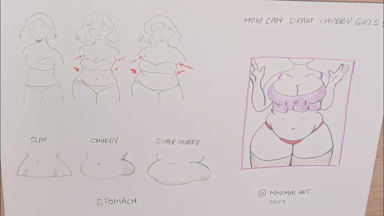 HOW TO DRAW CHUBBY Characters YouTube
