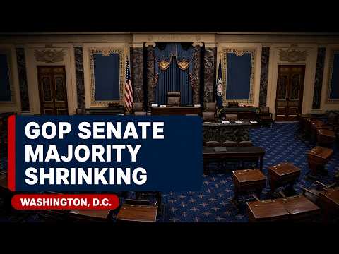 GOP Senate Majority Shrinks After McConnell Hospitalization & Graham's Death | Washington