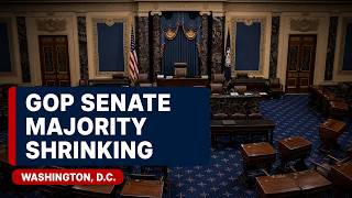 GOP Senate Majority Shrinks After McConnell Hospitalization & Graham's Death | Washington