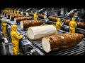 Inside the Factory: United States Giant Cassava Flour Production Process (Full Manufacturing Process
