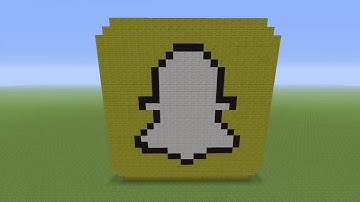 Minecraft Snapchat Logo Tutorial