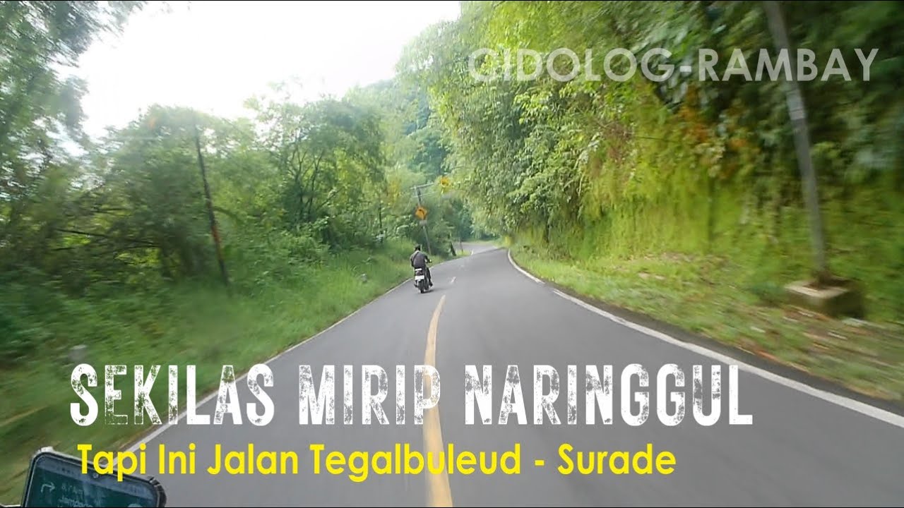 Sekilas Mirip Naringgul, Tapi Ini Jalan Tegalbuleud–Surade