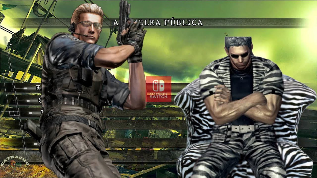 Asamblea pública (814,555) | Chris Redfield (SAFARI) & Albert Wesker (S.T.A.R.S) | RE5 | NS