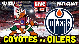 Arizona Coyotes vs Edmonton Oilers Live NHL Live Stream