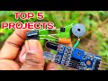 DIY IR Sensor Project , TOP 5 Amazing Project with IR Sensor , transistor, buzzer, battery,resistor