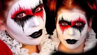 Harley Quinn Halloween Makeup Tutorial
