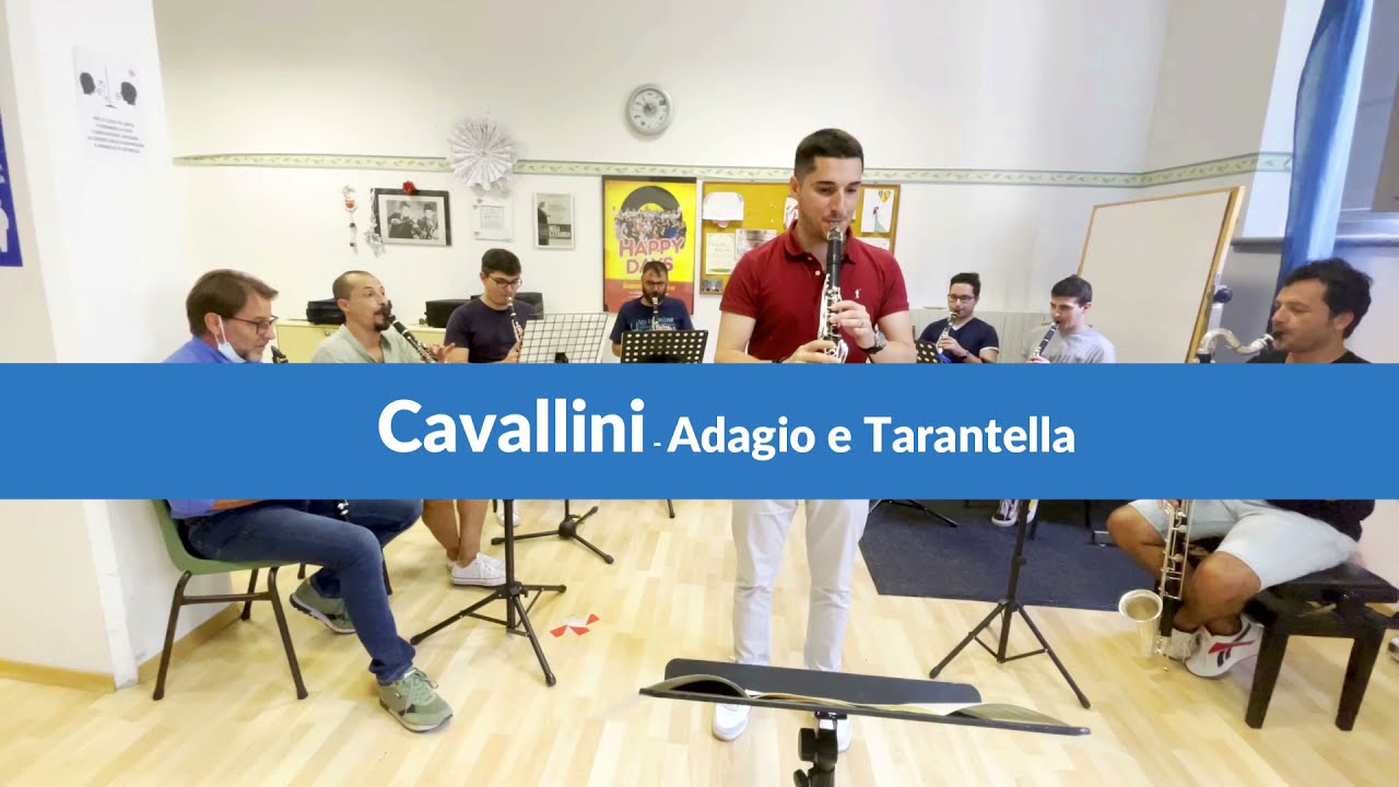 CAVALLINI, Adagio e Tarantella, Simone Nicoletta, Clarinet