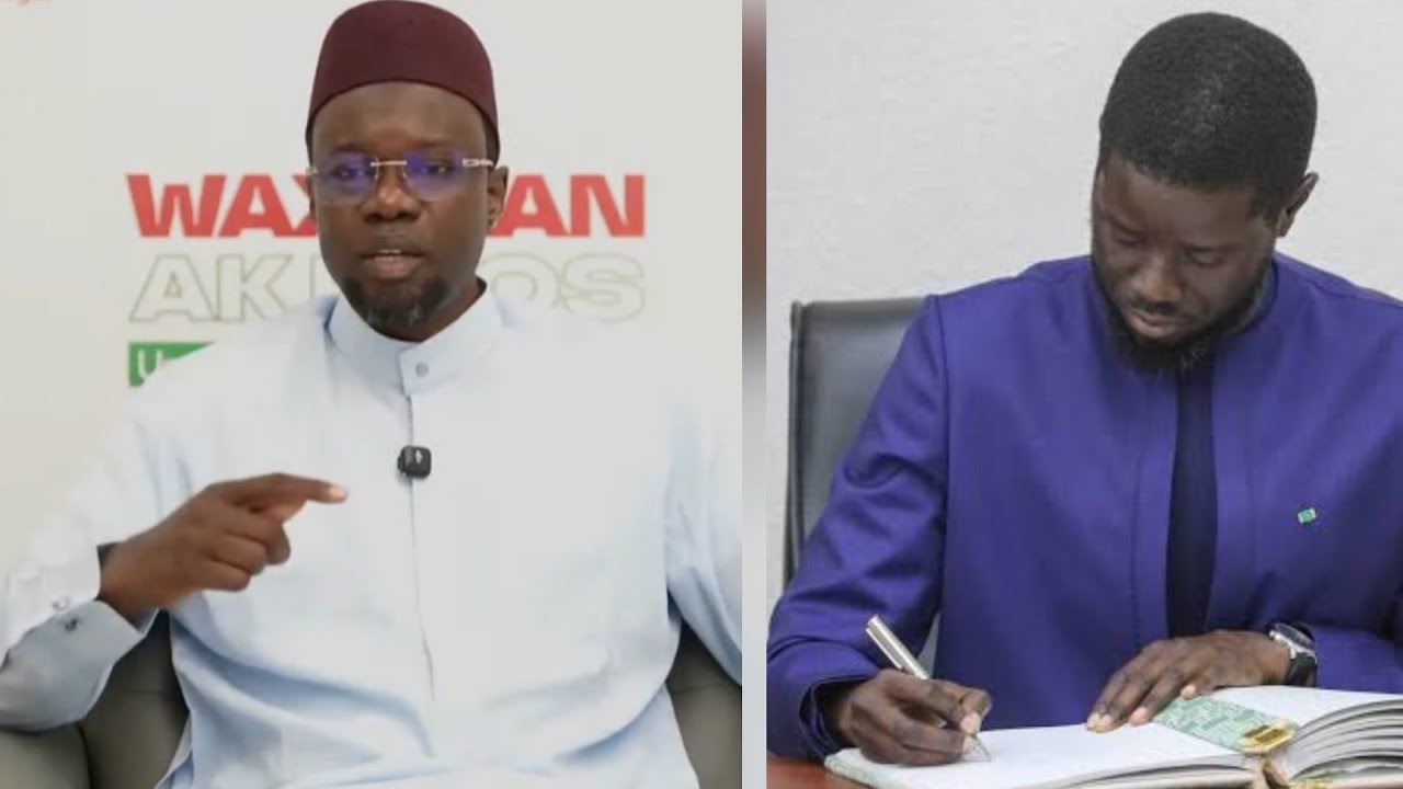 Sonko Contredit Diomaye: 