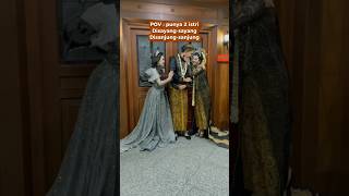 HAVING 2 WIVES? GETTING LOVED \u0026 PRAISED NONSTOP 😅💍 #shorts #wedding #promopengantin