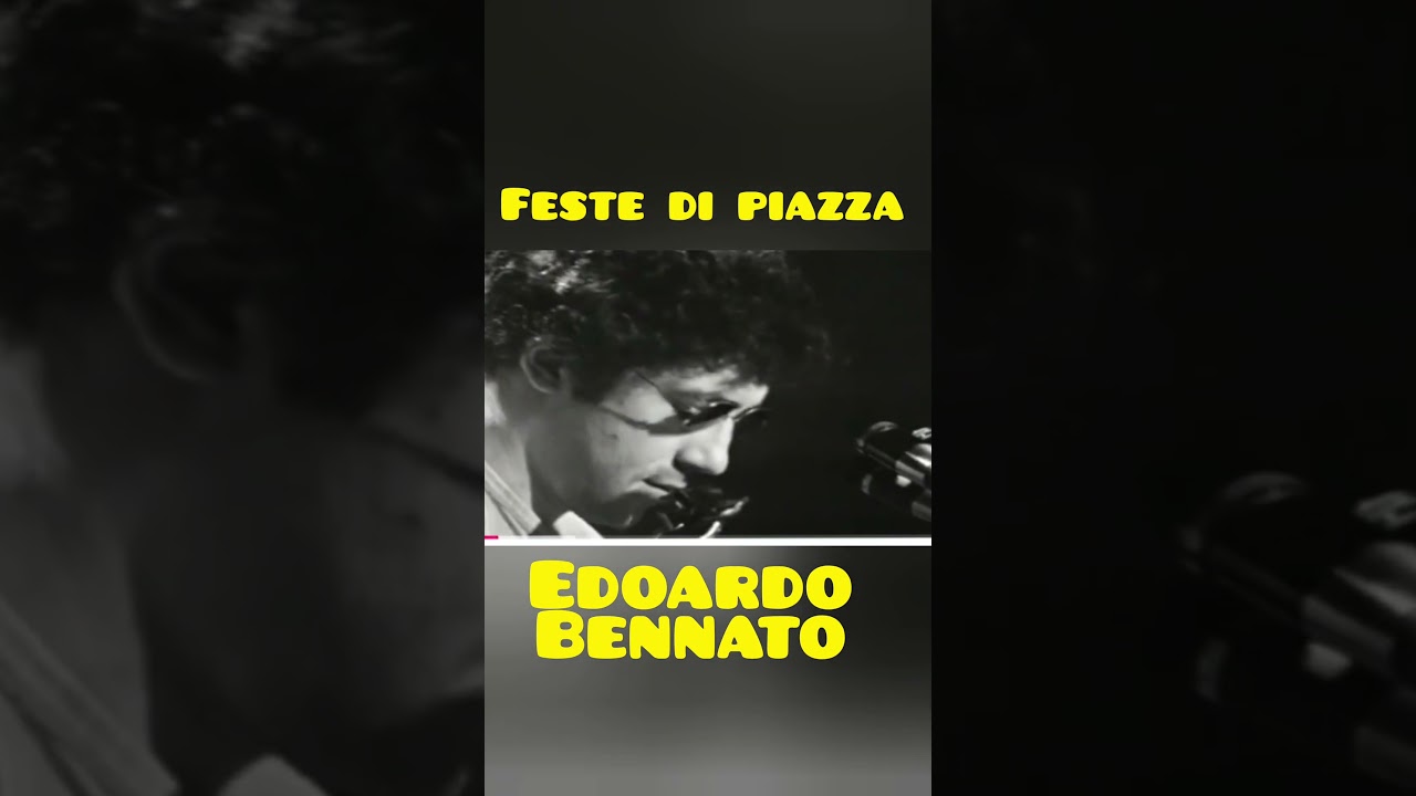 feste di piazza live 1976- Edoardo Bennato scritta da Patrizio Trampetti