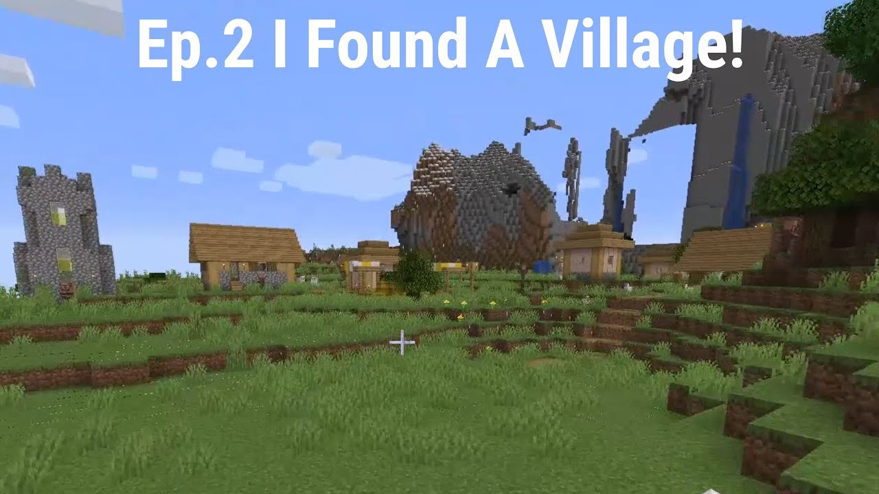 Minecraft Survival | Ep 2 | I Found A Village - YouTube