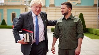 Guerre en Ukraine : à nouveau en visite à Kyiv, Boris Johnson n'est pas venu les mains vides