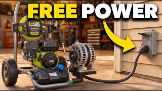 Your PRESSURE WASHER Runs A Whole House With One $60 AUTOZONE Part. Why Aren’t We Using Them!