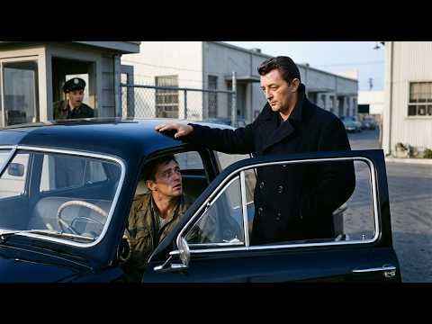 Robert Mitchum Found A Korean War Veteran In His Car—What He Did At 6 AM Left The Guard Speechless