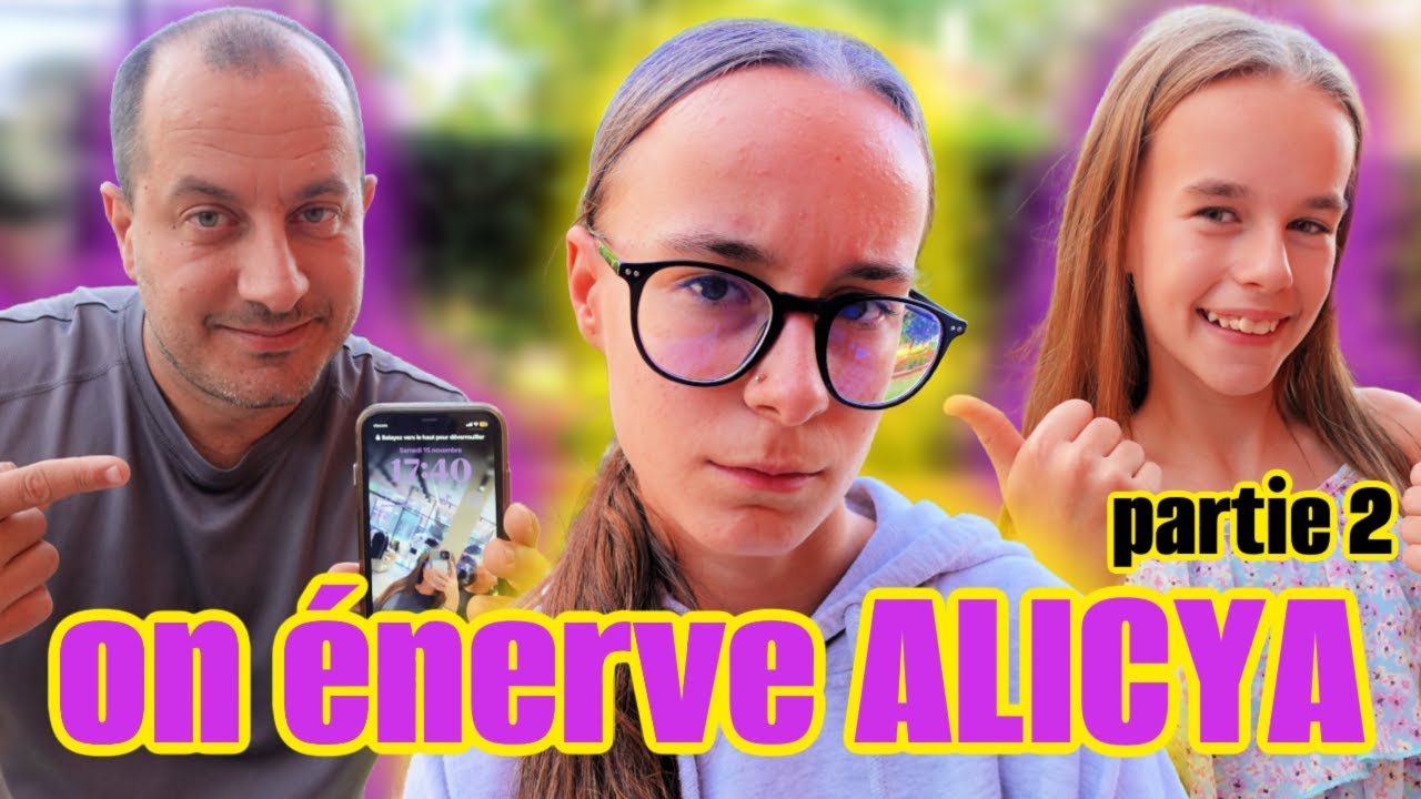 7 ASTUCES POUR ÉNERVER ALICYA --- ELLE N'A PAS AIMÉ ...🤣