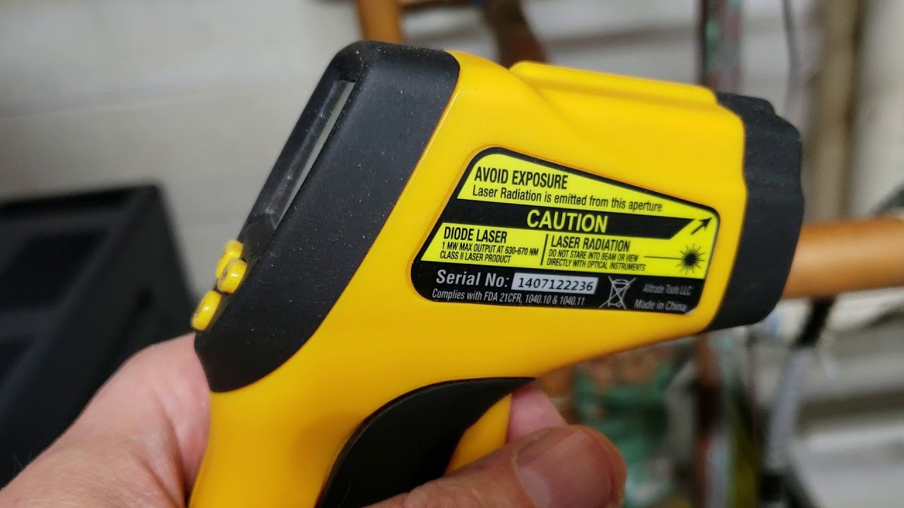 How to use infrared thermometer on metal surfaces.... like copper pipes