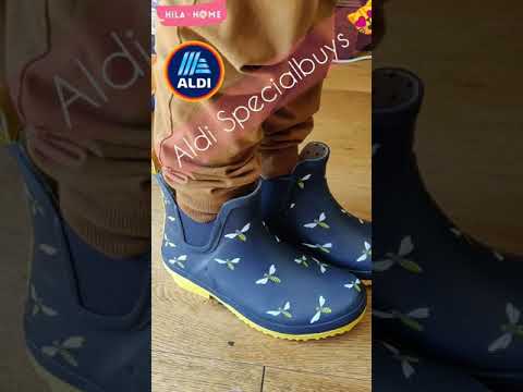 aldi ankle wellies