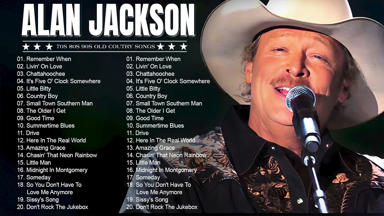 Alan Jackson Greatest Hits Full Album - Alan Jackson Best Of Playlist 2026