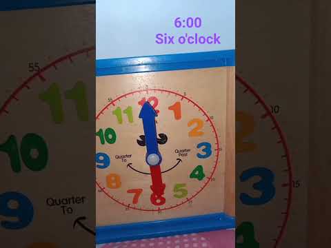 @FunWithMyChannel2928 -How to tell time using Analog clocks (by hour)#shorts #toys