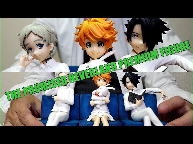 SEGA The Promised Neverland Premium Norman Emma Ray figure set of 3 Anime  NEW