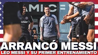 Así fue el PRIMER ENTRENAMIENTO de Leo Messi en el INTER MIAMI 😱