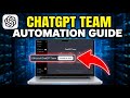 How to register with ChatGPT Team for team-based automation - Detailed Guide
