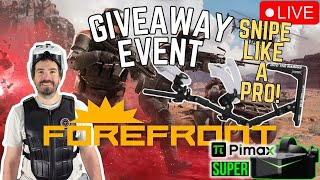 VR GOTY GIVEAWAY Event! Forefront! Become a Pro Sniper! ProTubeVR MagTube Pimax Super #live screenshot 1