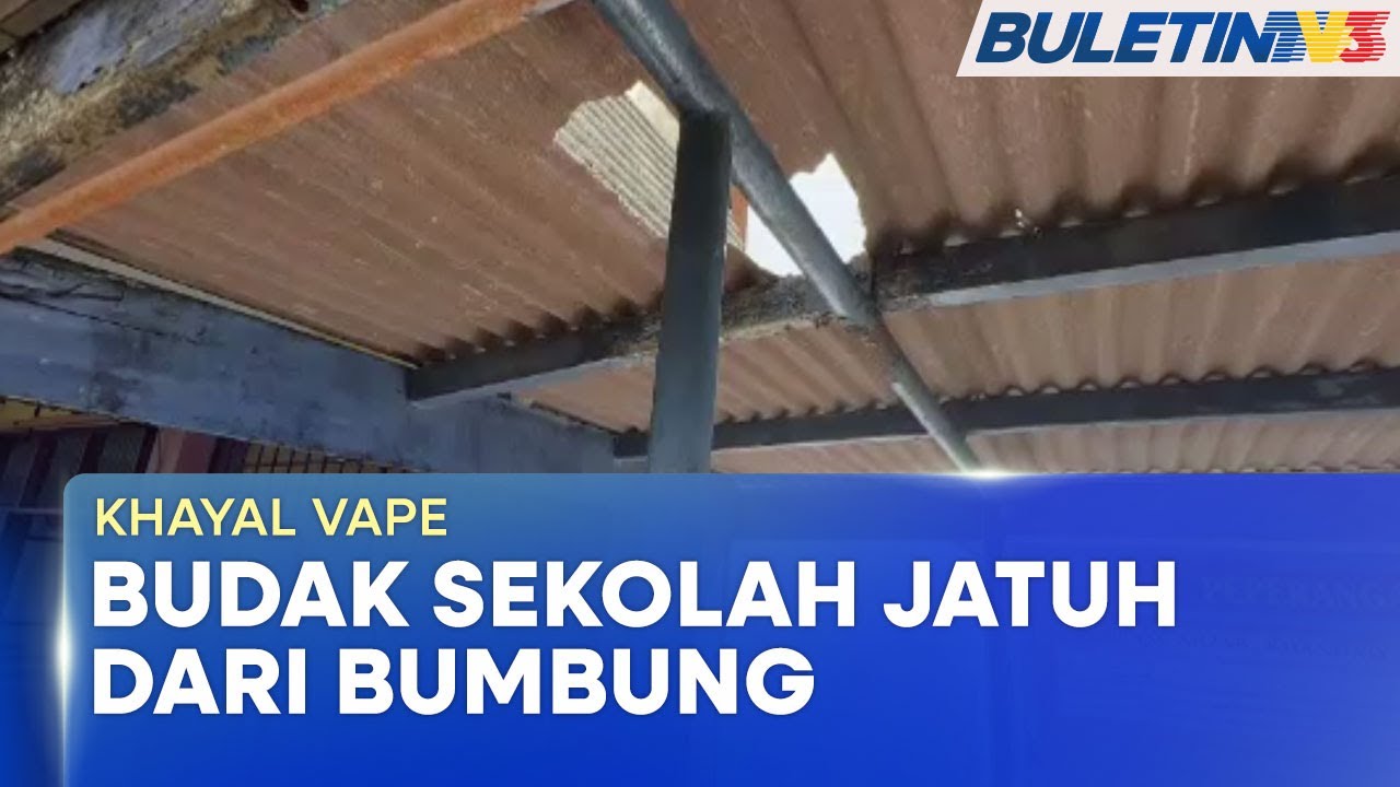 VAPE | Pelajar Khayal Lepas Hisap Vape Jatuh Bumbung