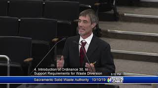 Sacramento Regional Solid Waste Authority - October 10, 2019