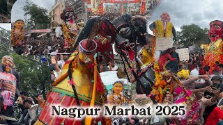 Nagpur Marbat Festival 2025 || Lal Kali Pili Marbat ka Milan 🕺🤣😅🥳✨