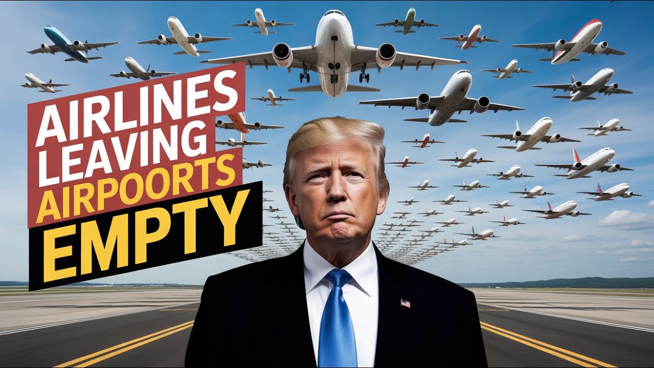 Abandoned Runways: U.S. Air Travel Collapses Under Global Rejection