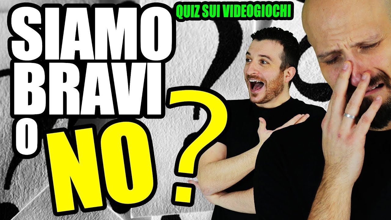 QUIZ sui VIDEOGIOCHI! Siamo bravi o no?