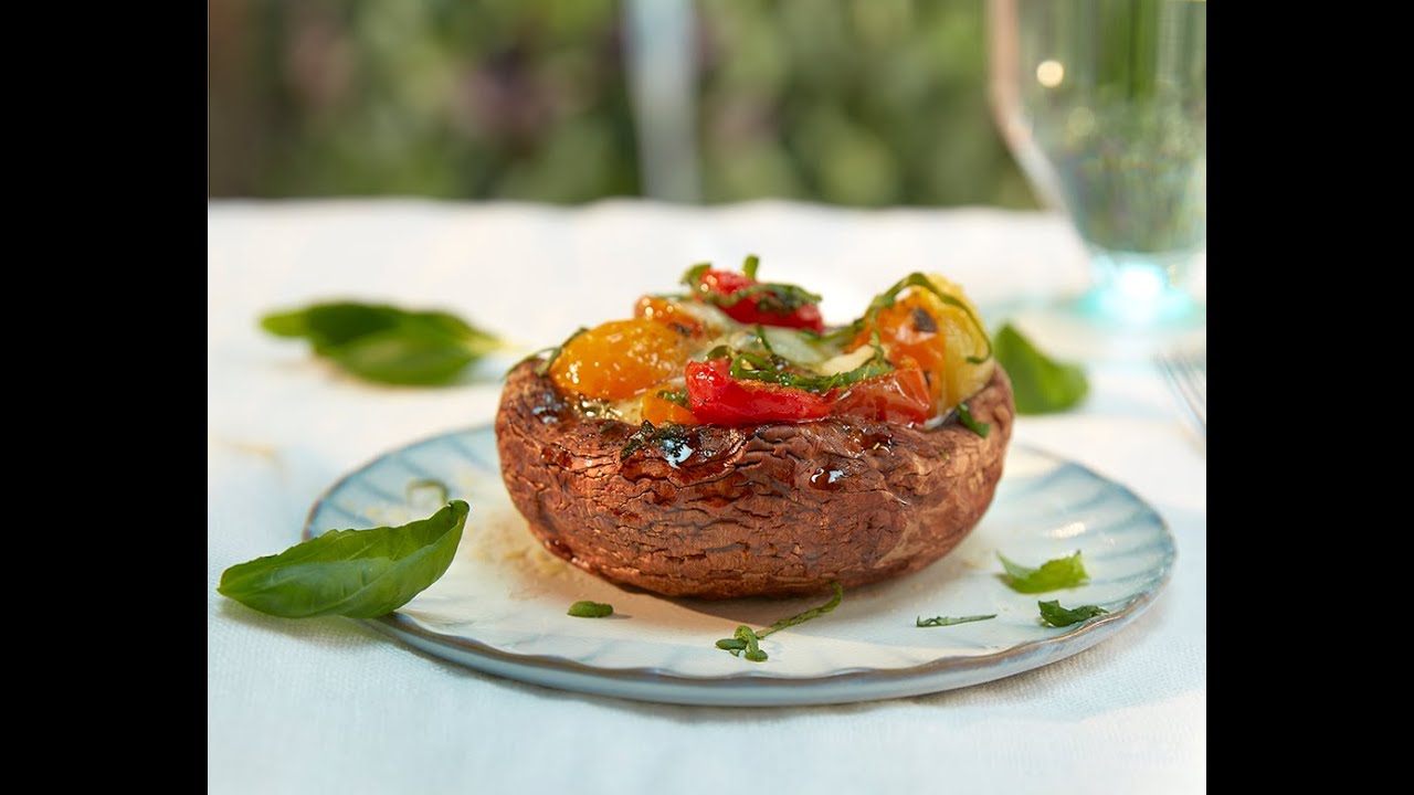 Recette – Portobello Caprese – Colruyt