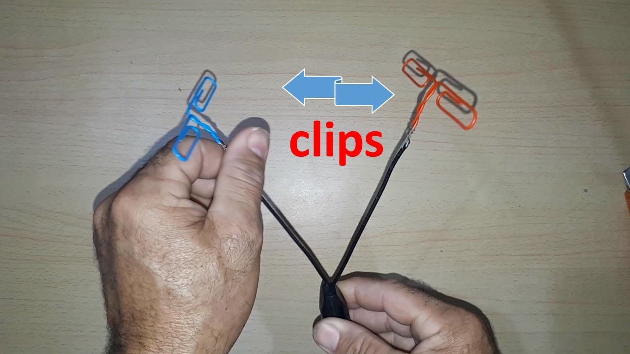How to make a tv antenna with paper clips!! RF ANTENNA DESIGNS YouTube