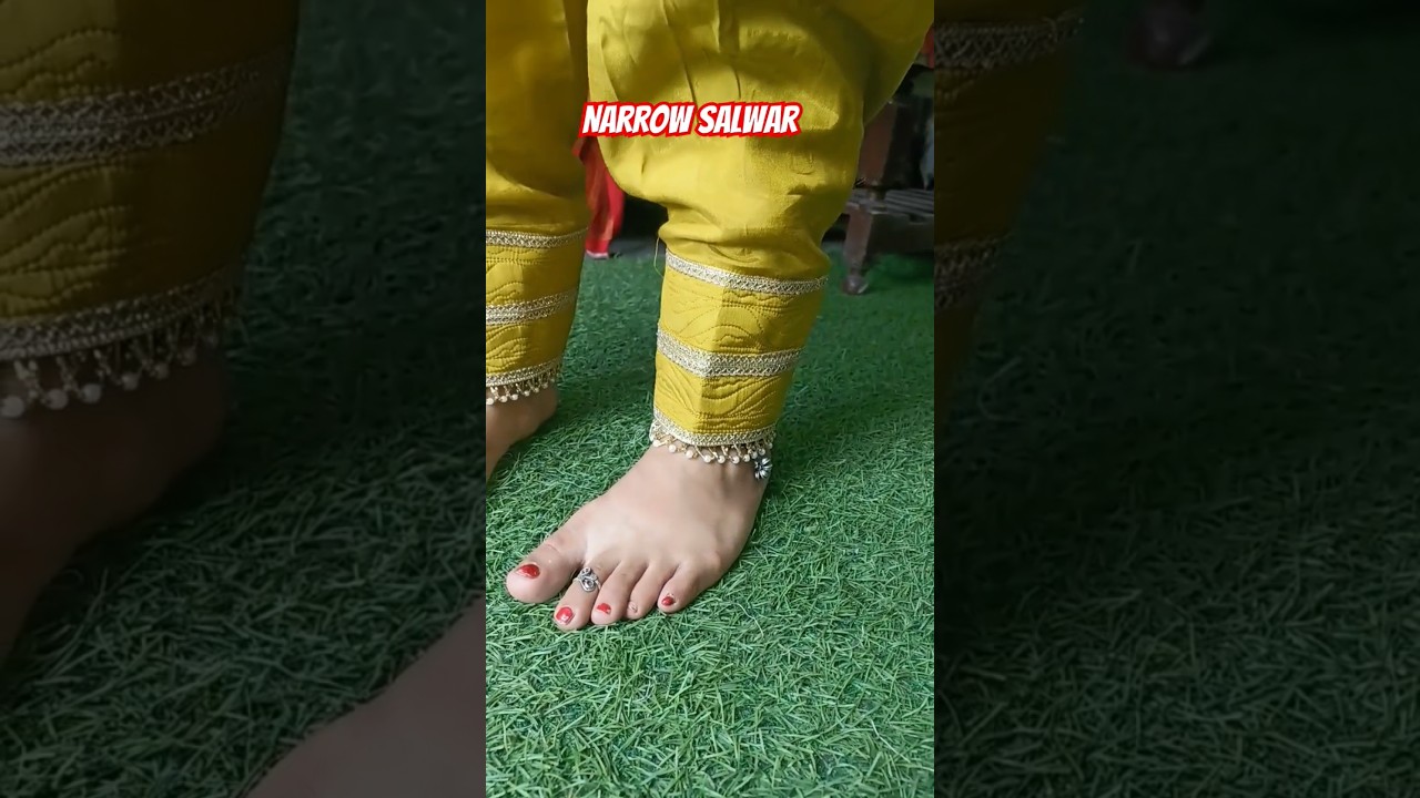 narrow salwar 
