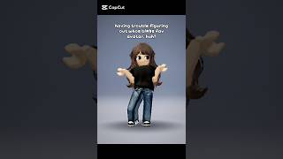Having trouble figuring out whos blAks fav avatar huh❓|| #edit #capcut #content #shorts #roblox ||