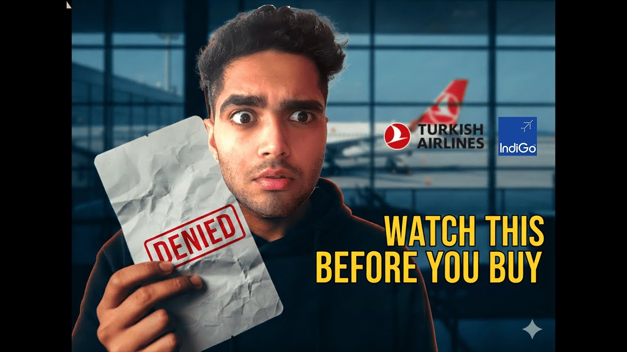 Don't Buy TURKISH or INDIGO ticket before watching this| @TurkishAirlines @IndiGo6E 
