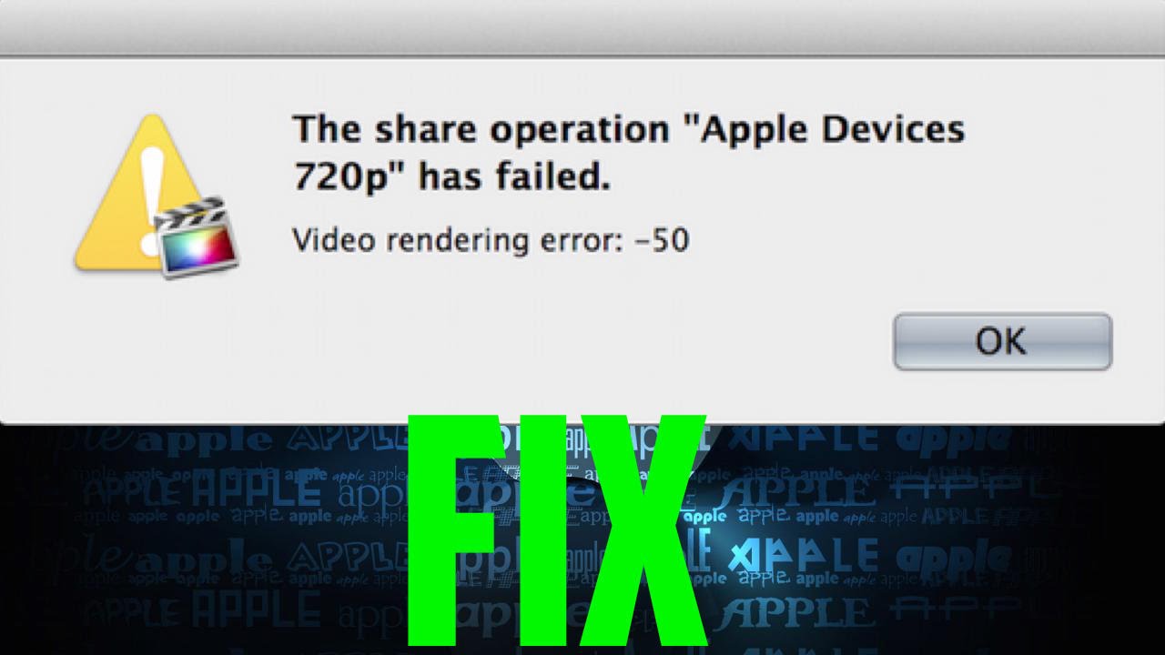 rendering error