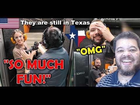 Felix Reacting to Europeans Still in Texas and playing with guns!