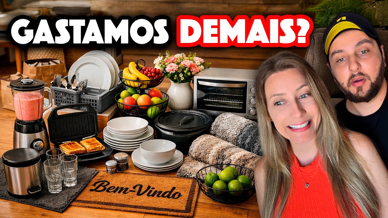 AS PRIMEIRAS COMPRAS PRO NOVO APARTAMENTO EM CURITIBA!